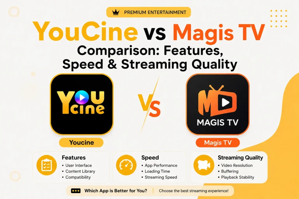 YouCine vs Magis TV: Which Streaming App Is Better in 2026? 1 YouCine vs Magis TV