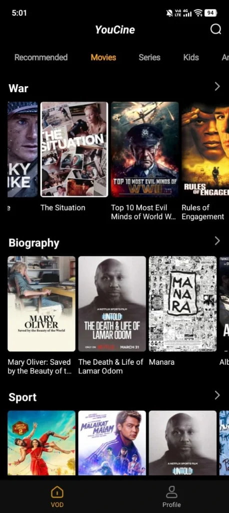 YouCine APK v1.17.6: Official Download 2026 For Android, TV, PC & iOS 16 youcine site